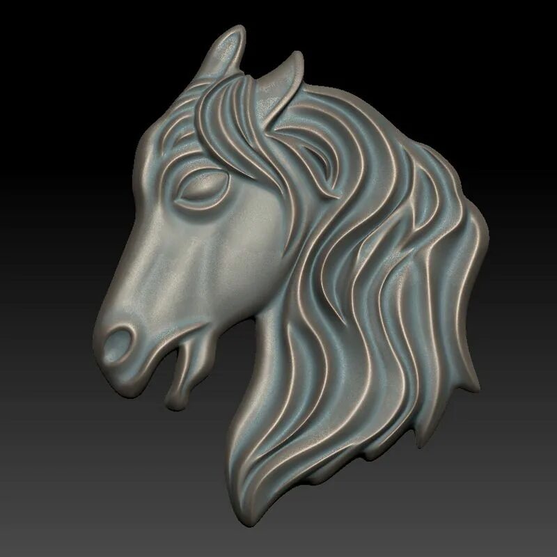 ЧПУ модель 3d лошадь.STL. Bas Relief STL. Bas-Relief Horse STL. Bas Relief 3d models. Хорс 3