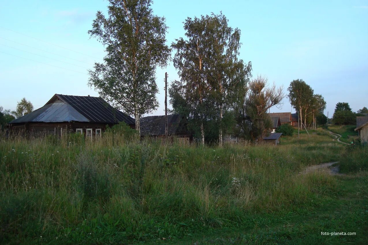 Жители деревни луги