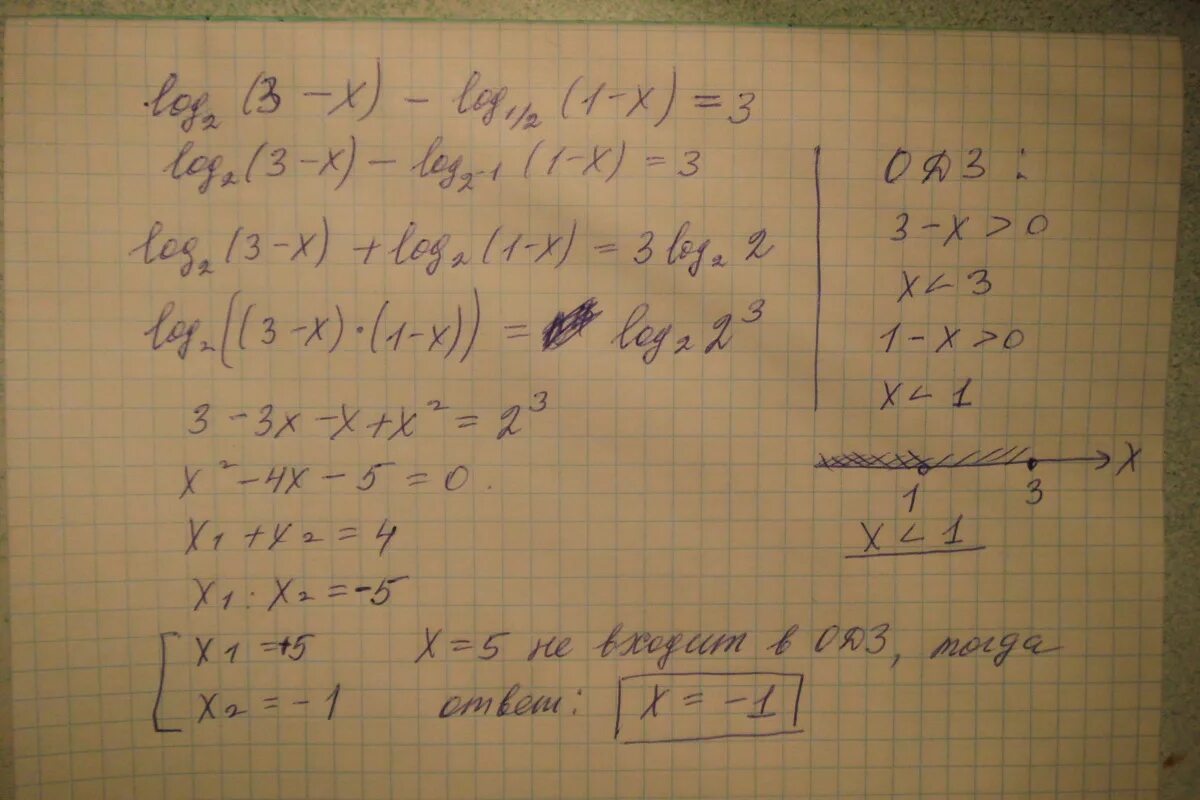 Log_x⁡〖(2x+3)=2〗. Log2(x-3)<1. 4. Log2 (x − 1) − log2 (x + 1) + log x+1 x−1 2 >. Log1 3 x-2 log1 3 12-x 2. Log 2 3 2log 3 x