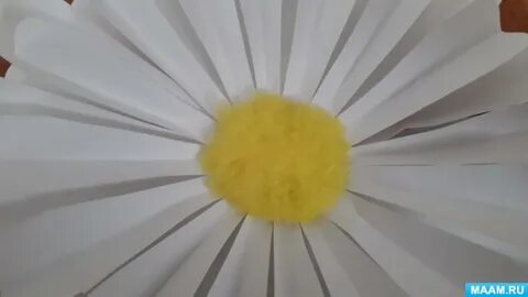 Как сделать ромашку для танца ромашковое