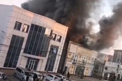 В каком году сгорел тц