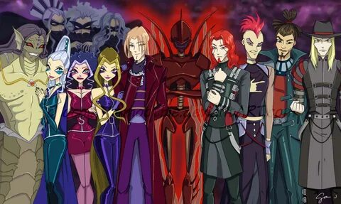 Winx club characters villains