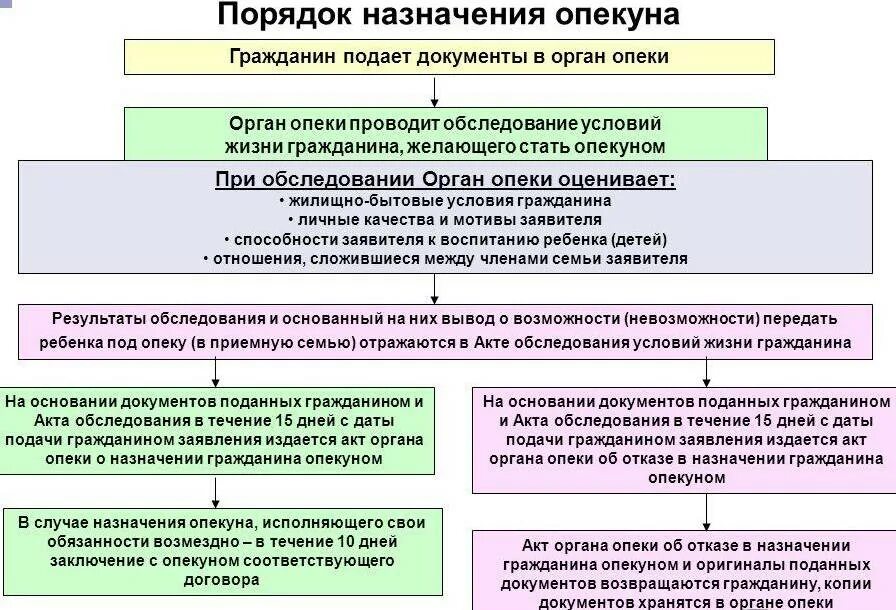 Опека в другой регион
