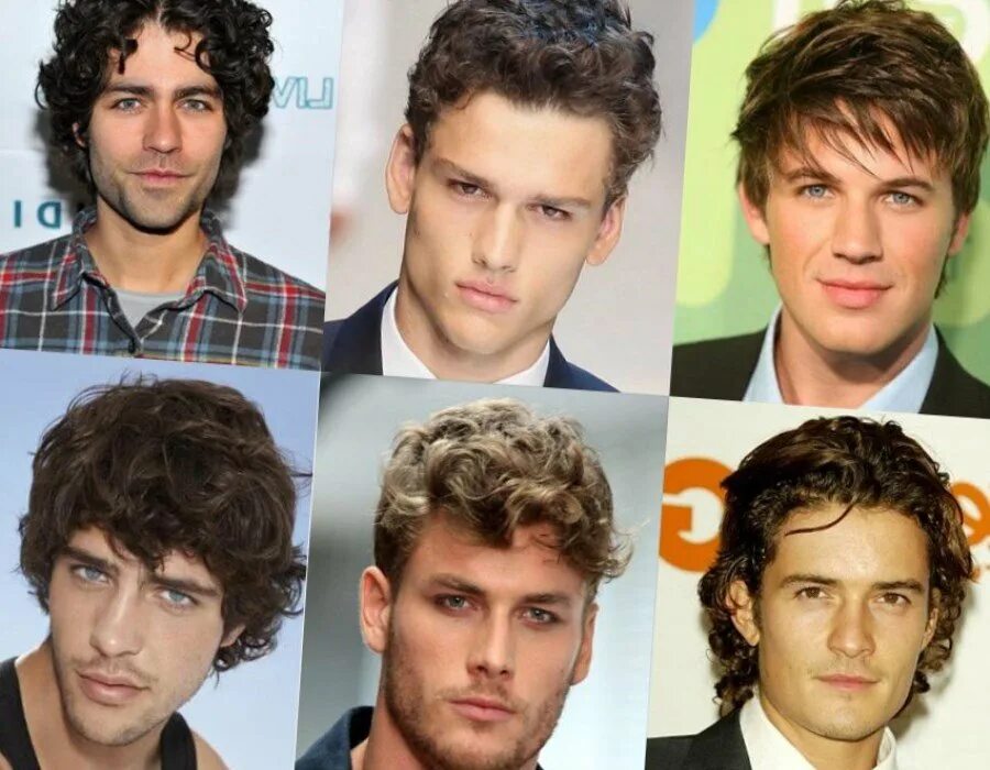 мужские стрижки. разные типажи волос у мужчин. типаж парней волосы. модельная стрижка. формы мужских причесок.