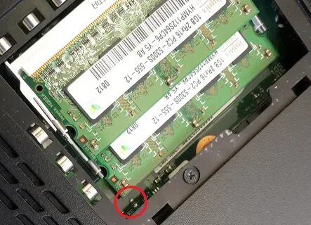 Оперативная память ноутбука toshiba