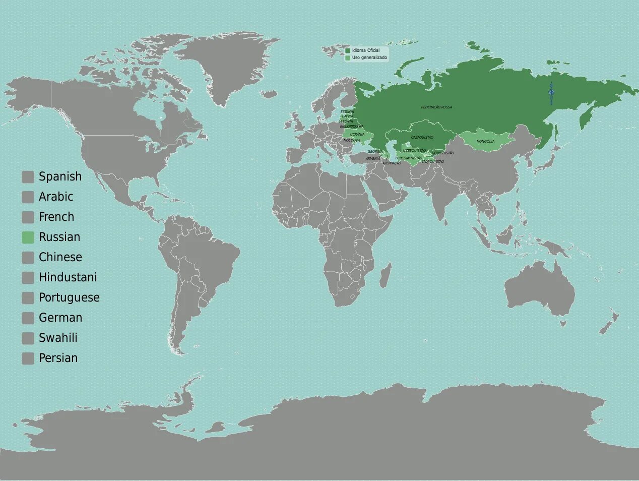 Russian language Map. The Russian language in the World. Суахили язык на карте. Местоположение русский язык