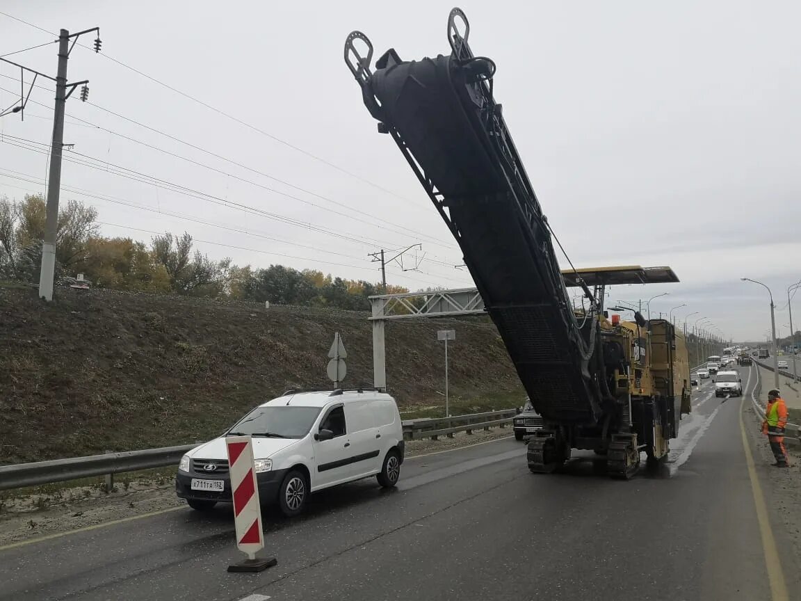 Движение по борскому мосту в нижнем новгороде