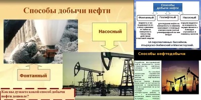 методы добычи нефти