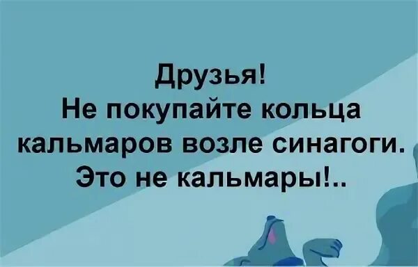 Кальмары у синагоги