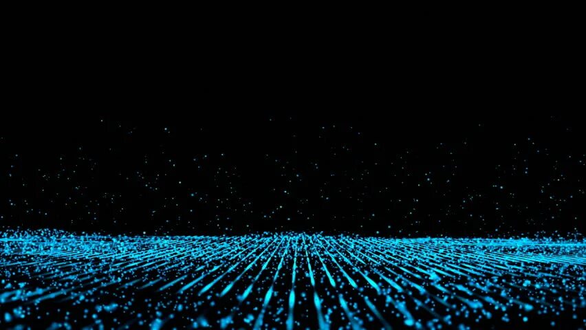 Particle field. Particle field