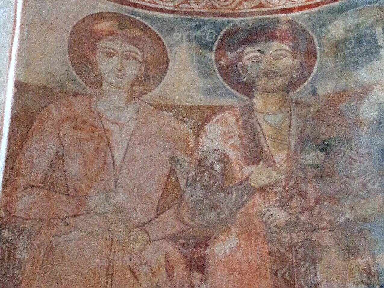 Фрески грузии. Монастырь гелати фрески храма рождества богородицы. Монастырь убиси фрески. Монастырь убиси фрески. Фрески грузии.
