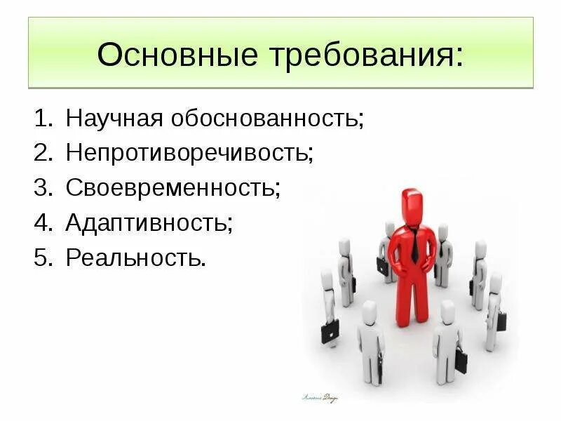 Требования предъявляемые к управленческим решениям. Требования предъявляемые к презентации. Требования, предъявляемые к деловой презентации.. Обоснованность требований это. Основные требования предъявляемые к тестам