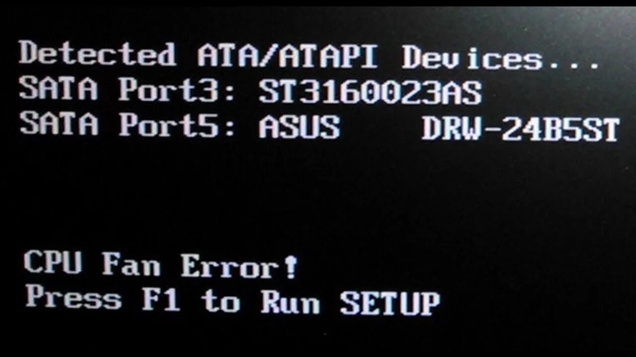 Ошибка fan. Ошибка CPU Fan Error. CPU Fan Error при загрузке. CPU Fan Error при загрузке как исправить. CPU Fan Error Press f1 to Resume.