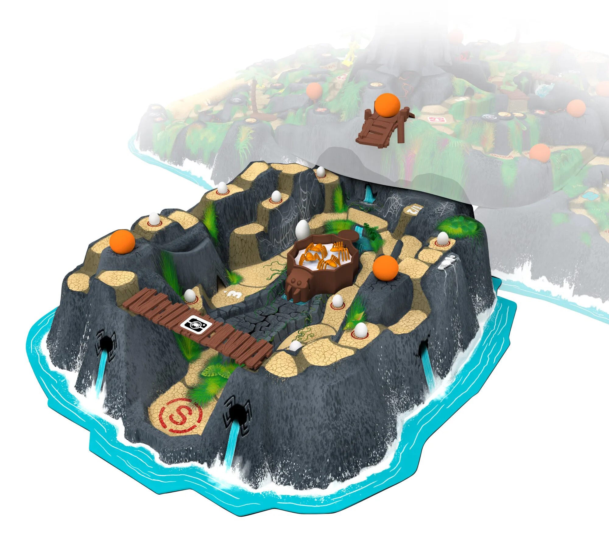 Fireball island. Fireball Island: Spider Springs. Fireball Island настольная игра. Игра остров пауков. Фаербол Айланд настольная игра.