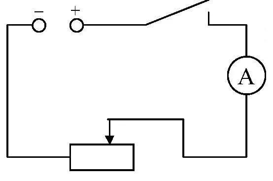 Схема электрической цепи с реостатом. Схема включения реостата для регулирования тока. Реостат в электрической цепи схема 8. Реостат в цепи схема.