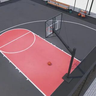 4 баскетбольное поле