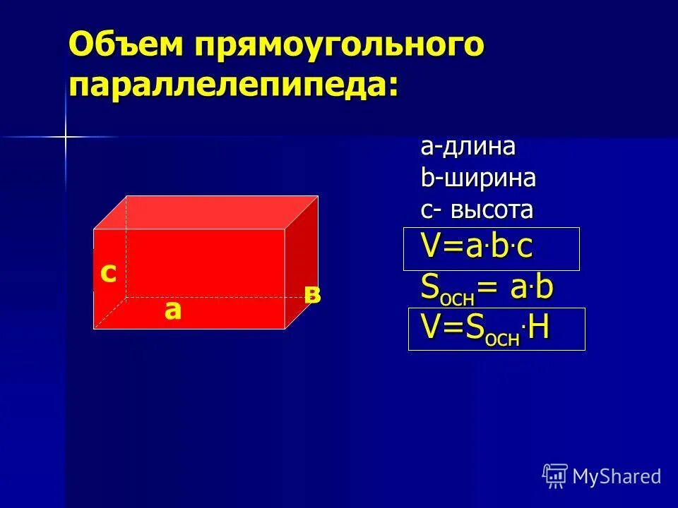Как вычислить высоту ширину