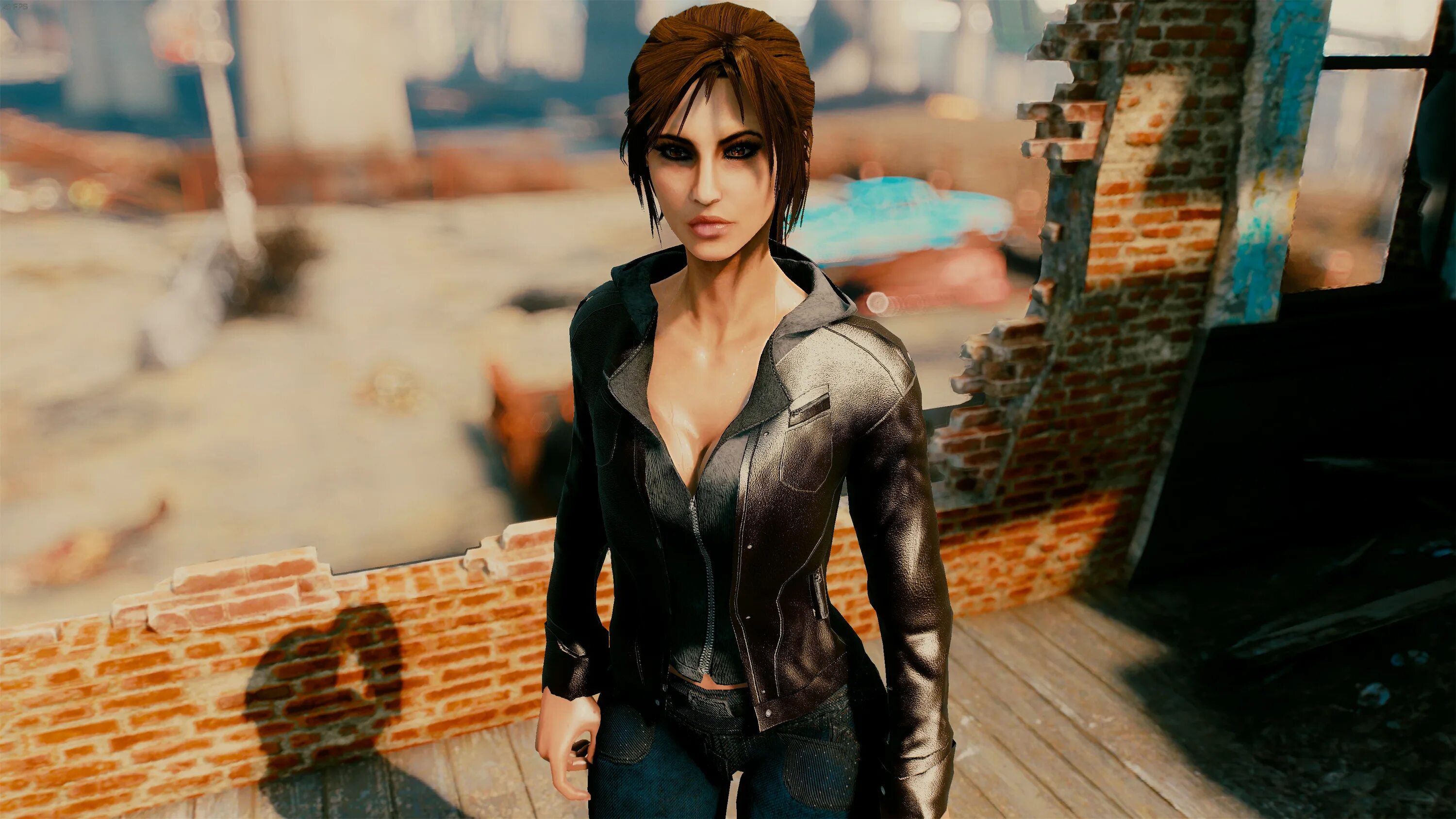 Fallout 4 пресеты тела. Лара крофт фоллаут 4. fallout 4 пресет лара крофт. лара крофт в фоллаут. fallout 4 lara croft preset.