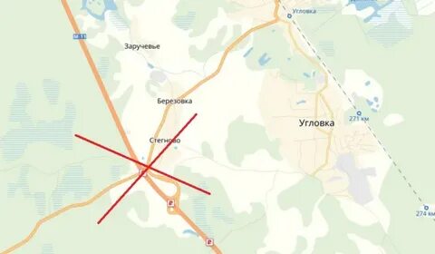 Угловка новгородская область на карте