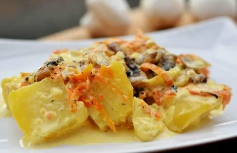 Сливочная картошка