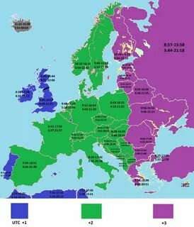 Время европа геншин