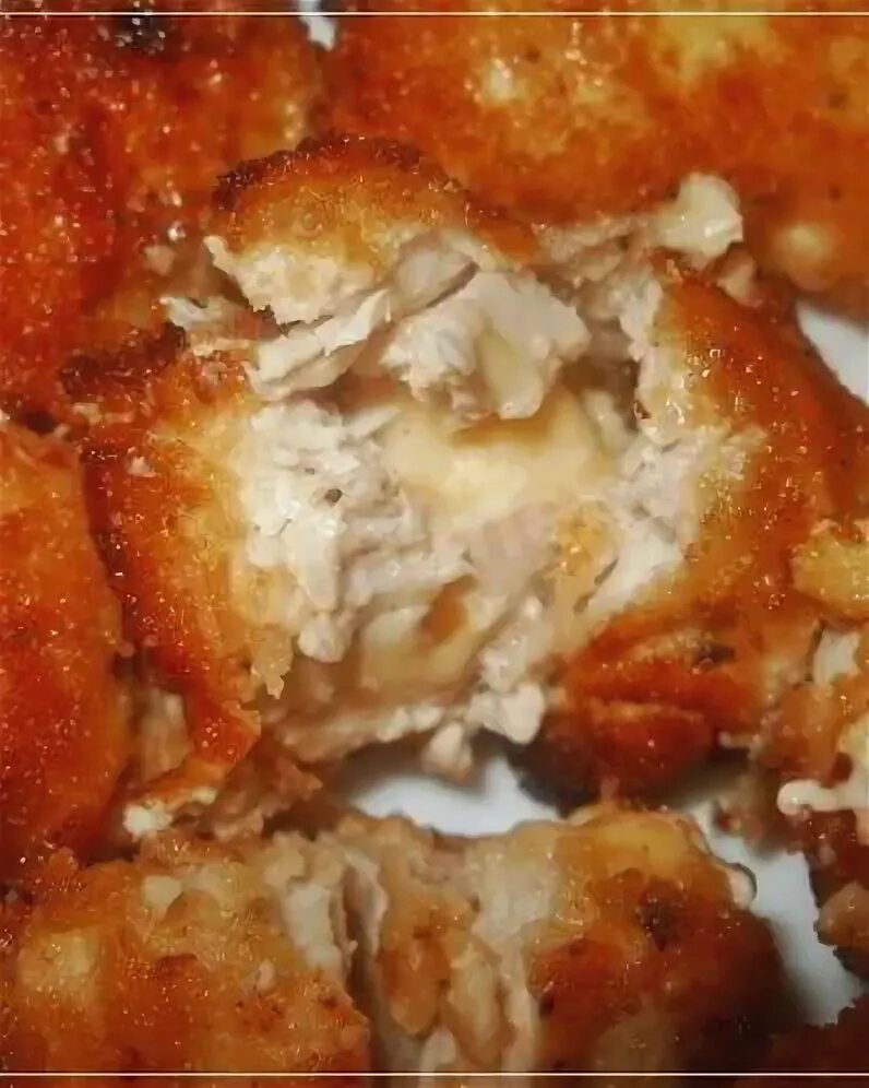 Наггетсы из куриного филе с сыром. Наггетсы из куриного филе с сыром
