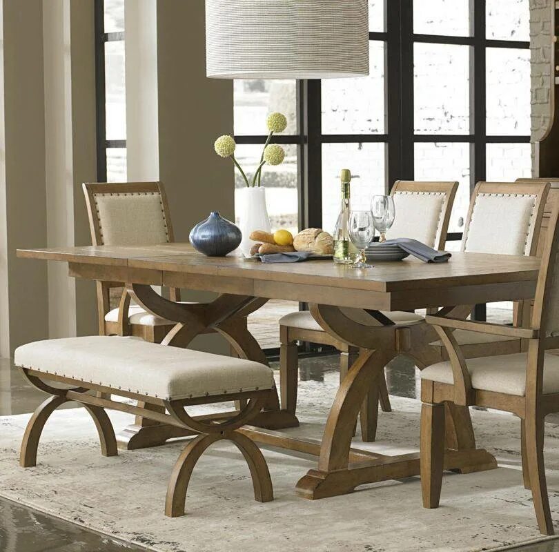 Столы и стулья. Шикарный обеденный стол. Обеденный стол в стиле Кантри. Стильный стол. Производитель обеденных столов