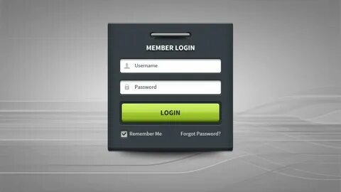 Simple login form for your use. 