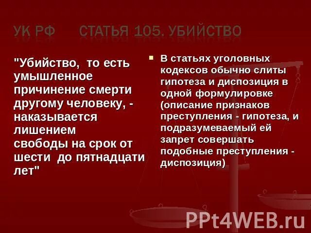 Статья 105. Статья 105 уголовного кодекса. О чем гласит 105 статья уголовного кодекса