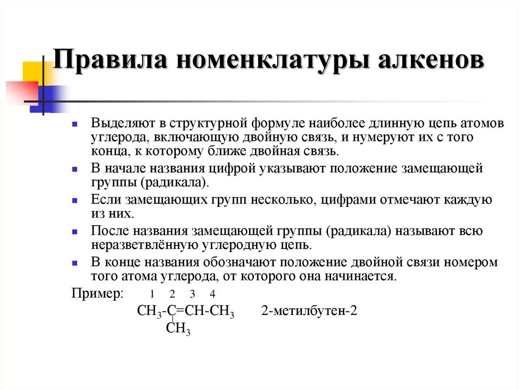 Правило составления алкенов. Правило названия алкенов. Алгоритм составления названий алкенов. Правила составления названий алкенов.