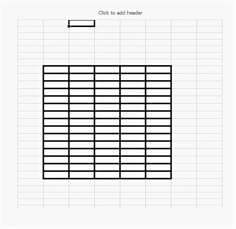 Table sheet