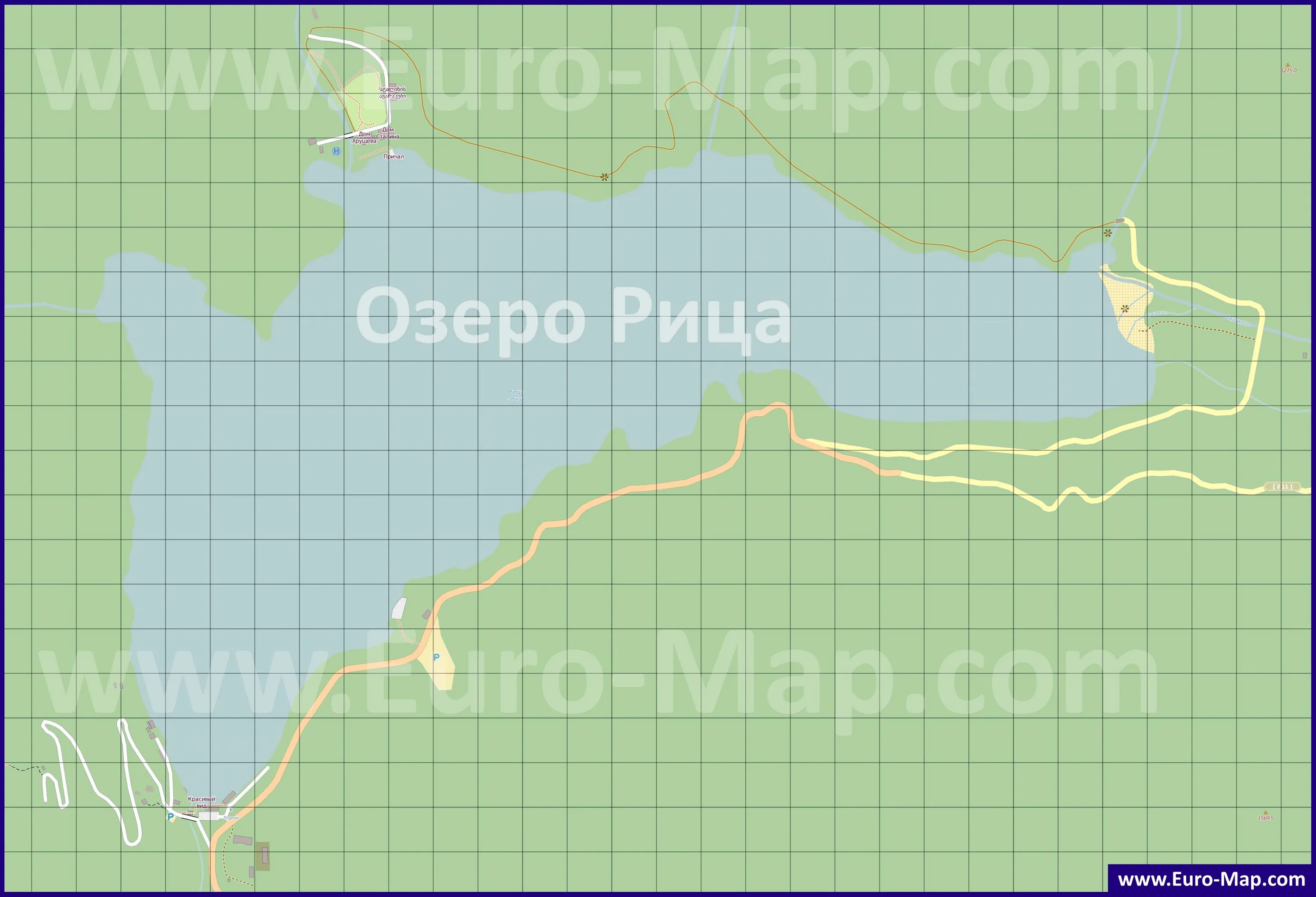Озеро рица абхазия на карте где находится. Озеро Рица на карте. Рица Абхазия на карте. Озеро Рица карта глубин. Оз Рица на карте.