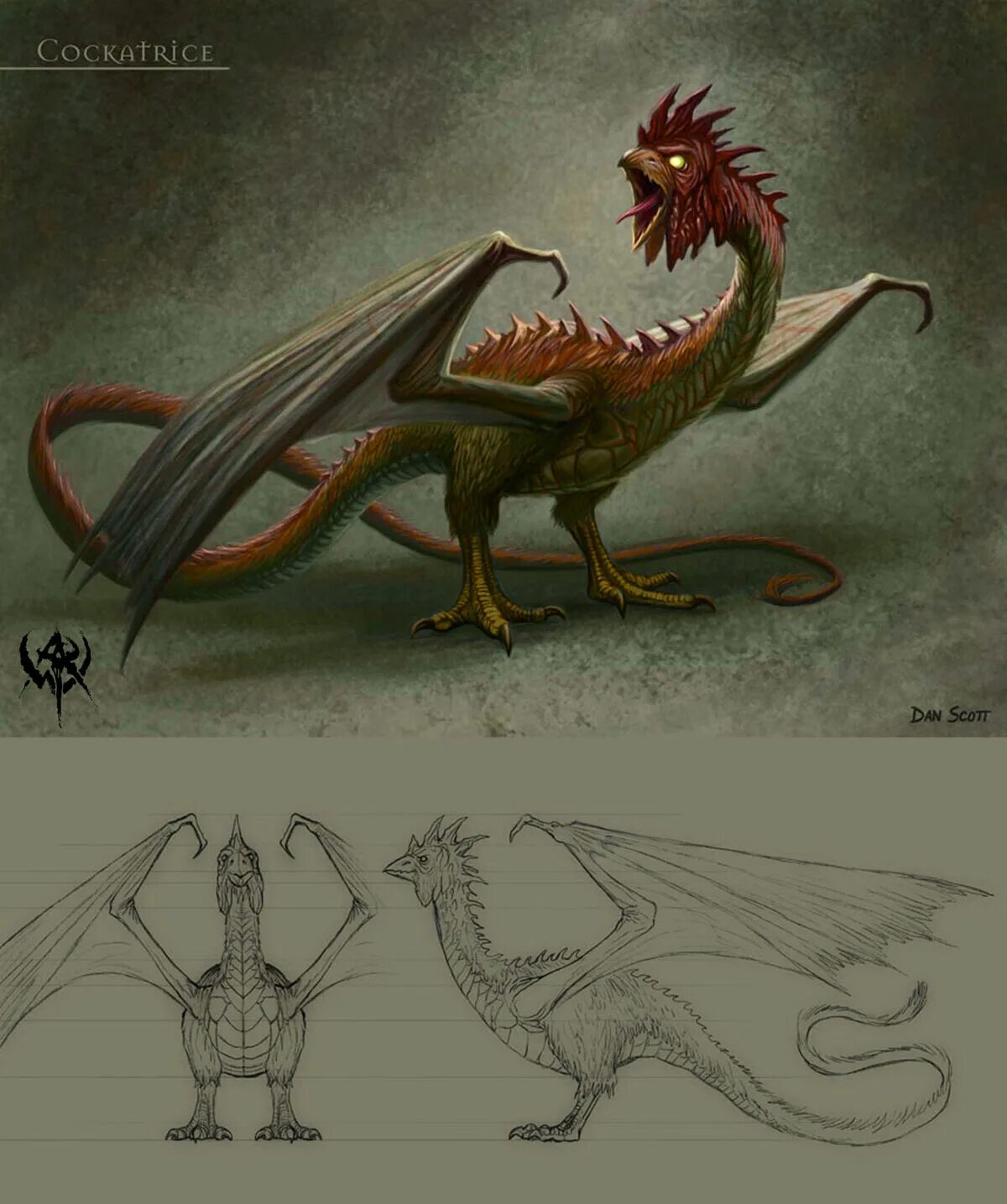 Чем кормить василиска в ice and fire. Василиск кокатрис. куролиск [cockatrice]. василиск и куролиск.