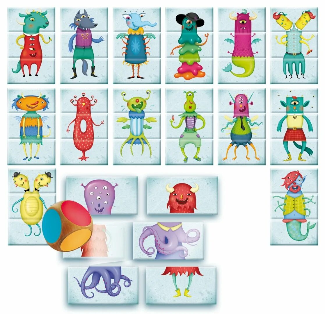 Игры как собрать монстра