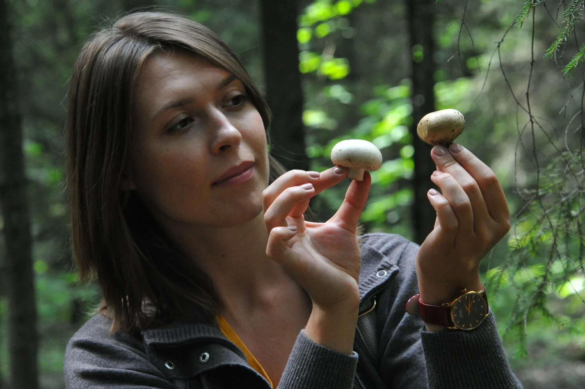 Девиц гриб. Собирать грибы. Девушка мухомор. Фотосессия с грибами. Дети собирают грибы в лесу.