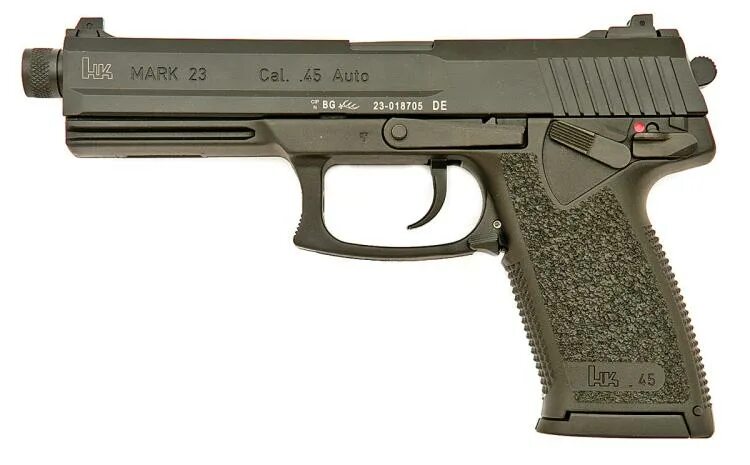 Mark 23. Хеклер и Кох 45 калибра. HK Mark 23.