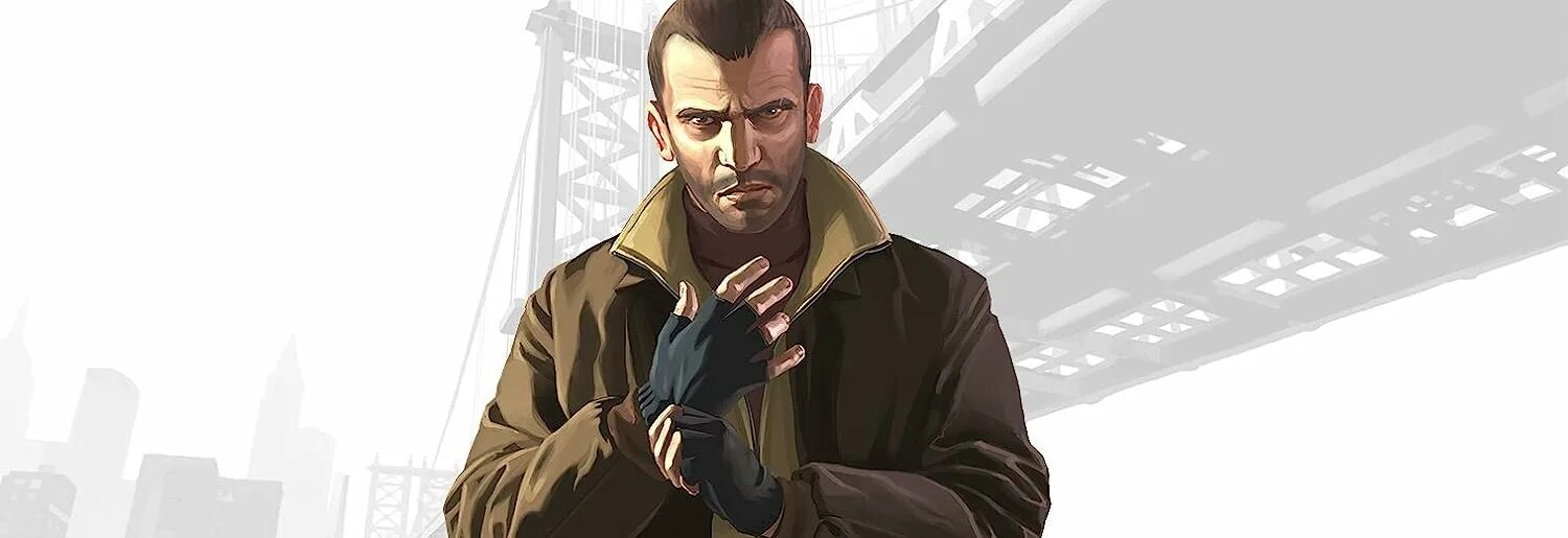 Gta loading theme. Нико Беллик рост. Нико Беллик загрузочный экран. ГТА 4 Нико Беллик. GTA IV Нико Беллик Постер.