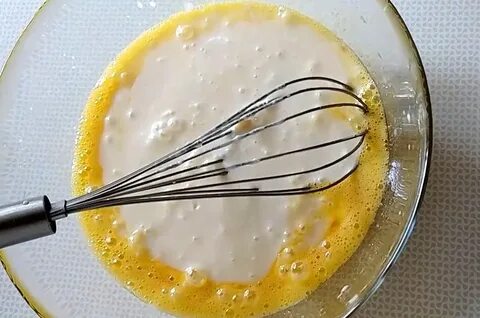 Блины на взбитых яйцах