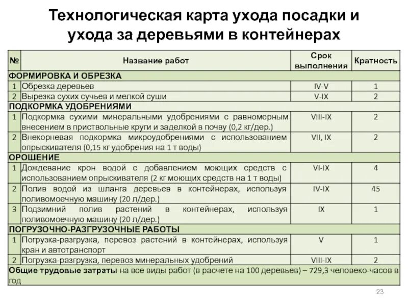 Карту ухаживать. Технологическая карта посадки и ухода за деревьями в контейнерах. Технологическая карта ухода за деревьями. Карта ухода за деревьями. Технологическая карта ухода за растениями.