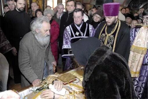 отпевание епископа антония