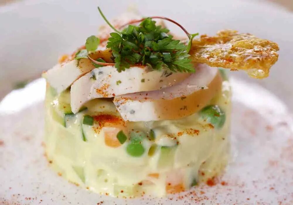 Оливье с копченой курицей отзывы. Салат оливье с копченой курицей. Столичный салат с куриным филе. Оливье с копченой грудкой. Оливье с копченой курицей отзывы.