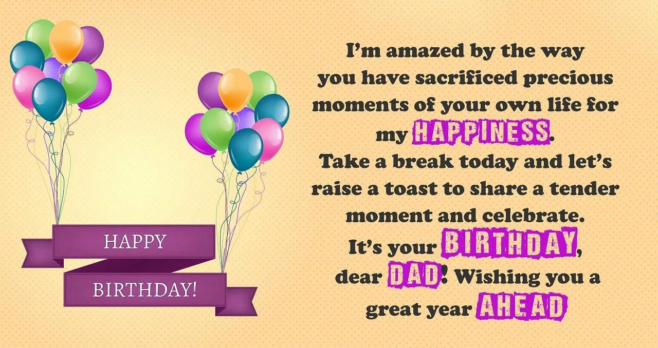 Take it happy. Famous birthdays. happy birthday daddy im the best presents ever!.