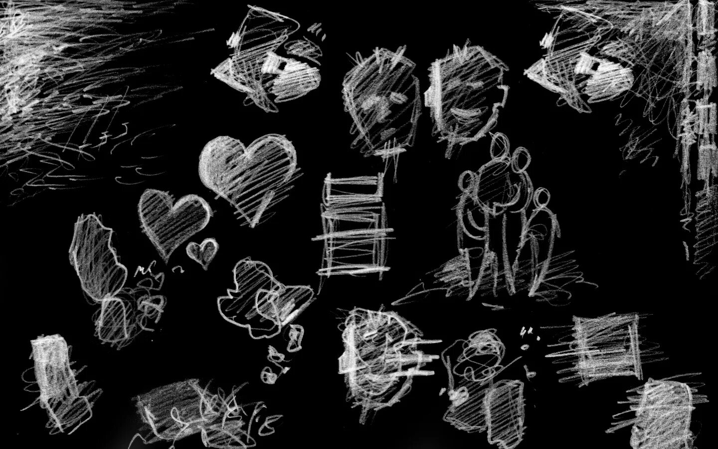 рисунки мелом на доске. цветы нарисованные мелом. чёрно-белые картинки для фона для детей. надписи мелом в детскую. звёздное небо рисунок карандашом.