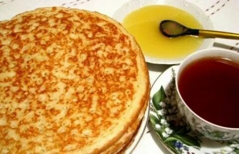 Блины на каше с дрожжами