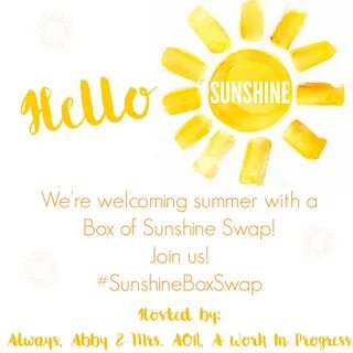 Hello sunshine