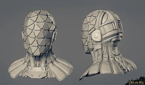 Mankind Divided Helmets, KEOS MASONS - Marco Plouffe Дизайн Игрового Персон...