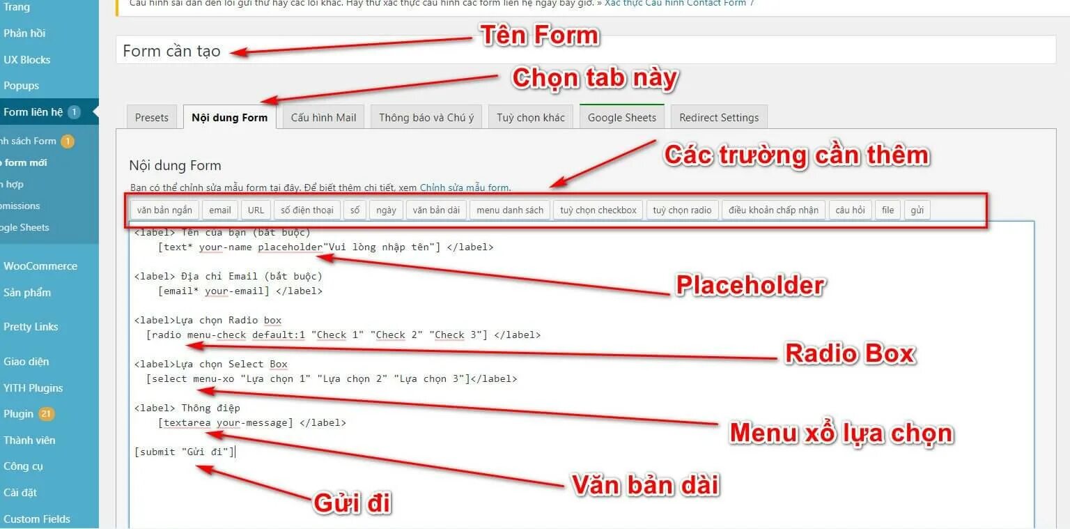 Custom checkbox в contact form 7. Form 7 unit 1