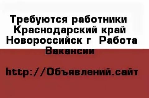 Работа водитель новороссийск от прямых работодателей