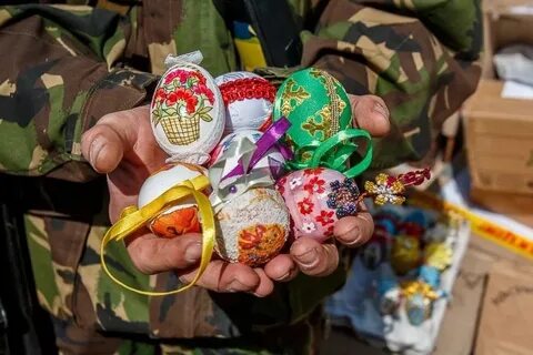 Поздравление с пасхой солдату на войну