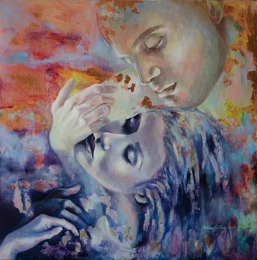 Интересные картины. Художник Dorina Costras. Румынская художница Dorina Costras. Художница Дорина Кострас (Dorina Costras). Душевная живопись.